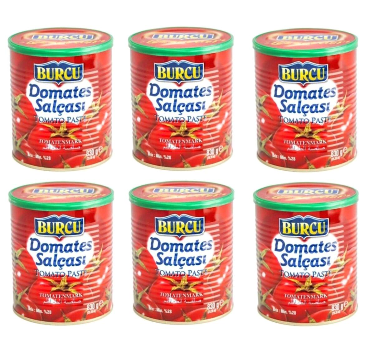 Burcu Domates Salçası 6x830 gr