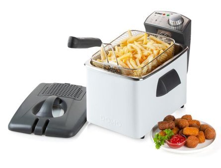 Domo DO519FR 4.5 lt Tek Hazneli Yağlı Fritöz Gri
