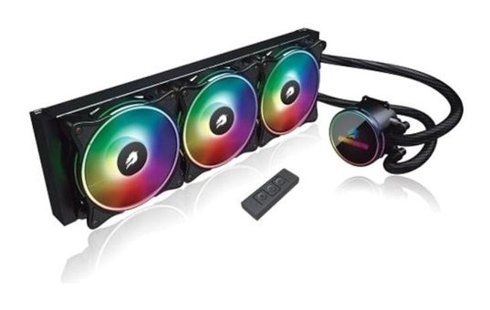 Gamebooster Titan 360 Sessiz 4 Pin 3 Fanlı Sıvı Soğutmalı RGB Masaüstü İşlemci Soğutucu