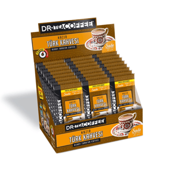 Dr. Tea Coffee Sade Orta Kavrulmuş Türk Kahvesi 24x9 gr