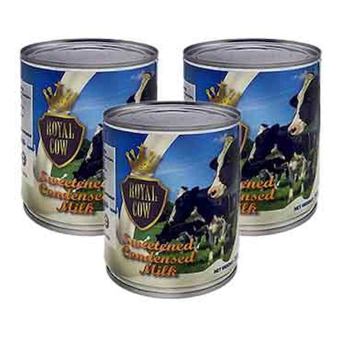 Royal Şekerli Konsantre Krema Pasta Krema 3x390 gr