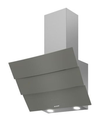 Arçelik P 14 YEG 537 m3/h 60 cm Cam Karbon Filtreli Bacasız Duvar Tipi Damlumbaz Gri