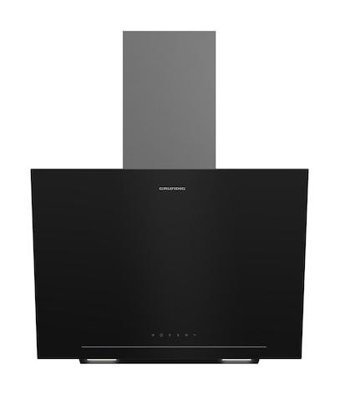 Grundig GDSP2474BB 210 W 720 m3/h 60 cm Cam Karbon Filtreli Bacasız Duvar Tipi Damlumbaz Siyah
