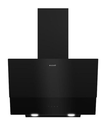 Arçelik ADE 604-5 S 500 W 432 m3/h 60 cm Cam Karbon Filtreli Bacasız Duvar Tipi Damlumbaz Siyah
