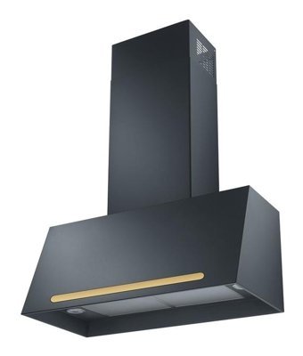 Franke Classicline FCL 70 GF 270 W 560 m3/h 70 cm Metal Bacalı Duvar Tipi Damlumbaz Siyah