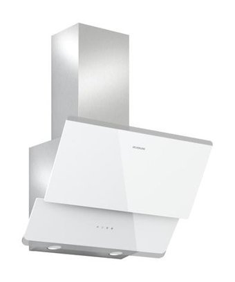Silverline 3490 Oslo 131 W 418 m3/h 59.6 cm Cam Karbon Filtreli Bacalı Duvar Tipi Damlumbaz Beyaz