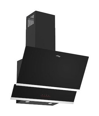 Tommatech TDE6001WG 152.5 W 500 m3/h 59.5 cm Cam Karbon Filtreli Bacalı Duvar Tipi Damlumbaz Beyaz