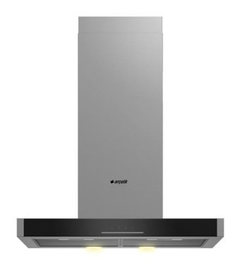 Arçelik ADT 606 S 662 m3/h 60 cm Cam Karbon Filtreli Bacasız Duvar Tipi Damlumbaz Siyah
