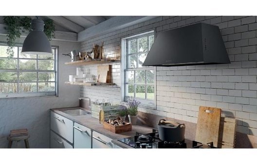 Franke 1100458989 Chloè 270 W 590 m3/h 700 mm Çelik Duvar Tipi Damlumbaz Beyaz