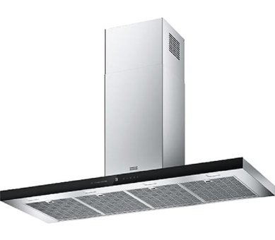 Franke Format Plus Ada FTLN H45 X/BK Glass A120 165 W 460 m3/h Metal Karbon Filtreli Bacasız Tavan Tipi Damlumbaz İnox
