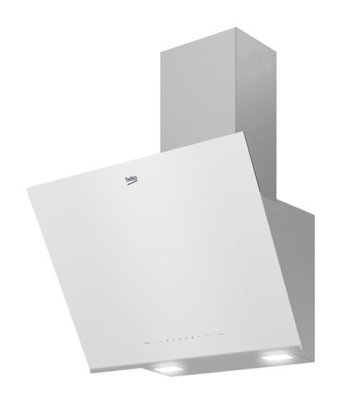 Beko BDE 6062 B 445 m3/h 60 cm Cam Karbon Filtreli Bacasız Duvar Tipi Damlumbaz Beyaz