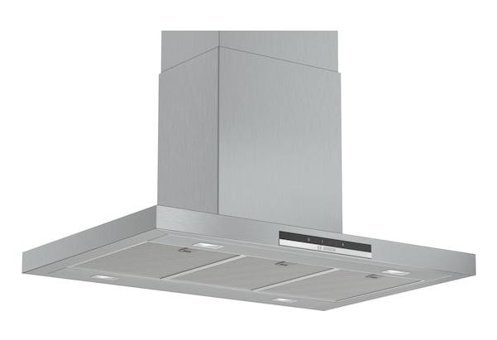 Bosch DIB97IM50 250 W 754 m3/h 90 cm Cam Karbon Filtreli Bacasız Duvar Tipi Damlumbaz Gri