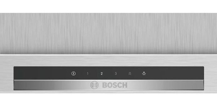 Bosch DIB97IM50 250 W 754 m3/h 90 cm Cam Karbon Filtreli Bacasız Duvar Tipi Damlumbaz Gri