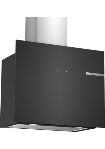 Bosch DWF65AJ60T 165 W 649 m3/h 590 mm Cam Karbon Filtreli Bacasız Duvar Tipi Damlumbaz Siyah