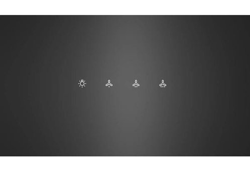 Bosch DWF65AJ60T 165 W 649 m3/h 590 mm Cam Karbon Filtreli Bacasız Duvar Tipi Damlumbaz Siyah