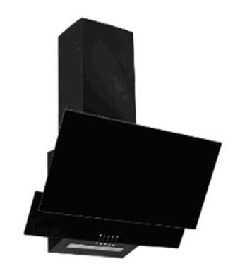 Ukinox Dolce 60 160 W 450 m3/h 60 cm Cam Karbon Filtreli Bacalı Duvar Tipi Damlumbaz Siyah