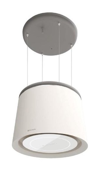 Franke 3450541064 Hood Cèlıne Plus 250 W 640 m3/h 650 mm Bacasız Tavan Tipi Damlumbaz Beyaz