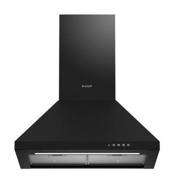 Arçelik P 27 YS 500 W 400 m3/h 59.8 cm Cam Karbon Filtreli Bacasız Duvar Tipi Damlumbaz Siyah
