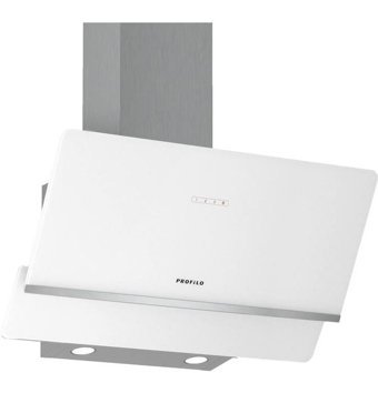 Profilo DVK8J621 210 W 638 m3/h 80 cm Cam Bacalı Duvar Tipi Damlumbaz Beyaz