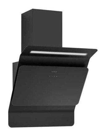 Silverline 3445 Extended 639 m3/h 60 cm Cam Karbon Filtreli Bacalı Duvar Tipi Damlumbaz Beyaz