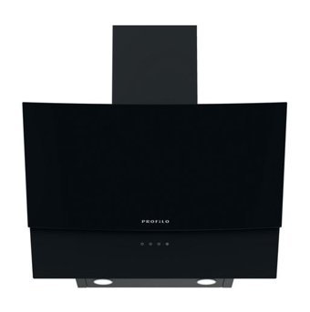 Profilo DVE6G560 210 W 540 m3/h 60 cm Paslanmaz Çelik Bacalı Duvar Tipi Damlumbaz Siyah