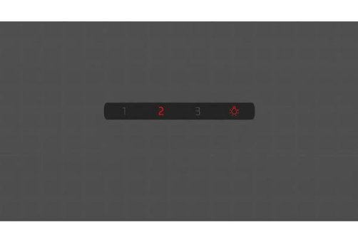 Profilo DVK8J671 638 m3/h 80 cm Cam Bacalı Duvar Tipi Damlumbaz Gri