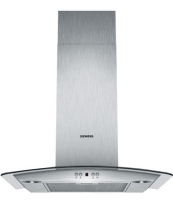 Siemens LC66HA541T 250 W 610 m3/h 60 cm Cam - Paslanmaz Çelik Bacalı Duvar Tipi Damlumbaz Gri