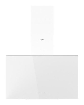 Vestel AD-63340 B 420 m3/h 60 cm Cam Karbon Filtreli Bacalı Duvar Tipi Damlumbaz Beyaz