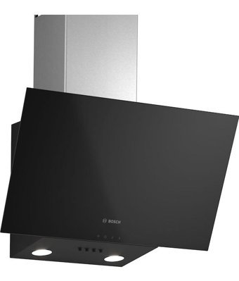 Bosch DWK63PJ61T 120 W 360 m3/h 590 mm Cam Karbon Filtreli Bacalı Duvar Tipi Damlumbaz Siyah