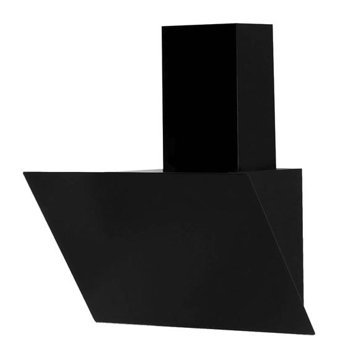 Kumtel DA6-833 100 W 450 m3/h 60 cm Cam Bacalı Duvar Tipi Damlumbaz Siyah