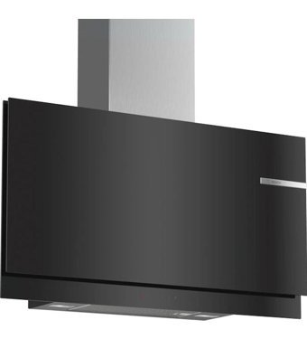 Bosch DWF97RV60 140 W 730 m3/h 890 mm Cam Karbon Filtreli Bacasız Duvar Tipi Damlumbaz Siyah