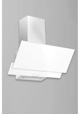 Alveus Mod F17 140 W 450 m3/h 60 cm Cam Karbon Filtreli Bacasız Duvar Tipi Damlumbaz Beyaz