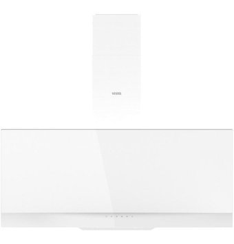 Vestel AD-93320 B 640 m3/h 90 cm Cam Karbon Filtreli Bacalı Duvar Tipi Damlumbaz Beyaz