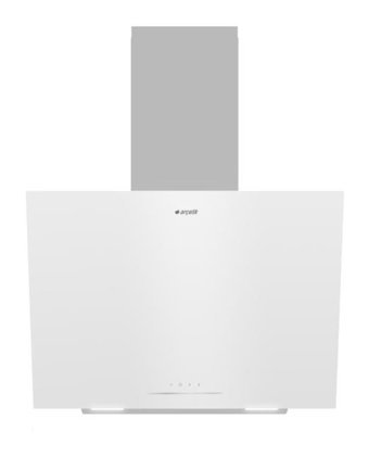 Arçelik ADE 604 B 405 m3/h 60 cm Cam Karbon Filtreli Bacasız Duvar Tipi Damlumbaz Beyaz