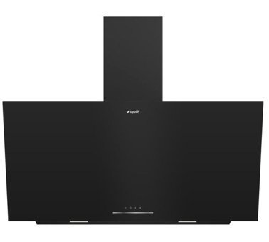 Arçelik ADE 904 S 500 W 410 m3/h 60 cm Cam Karbon Filtreli Bacasız Duvar Tipi Damlumbaz Siyah