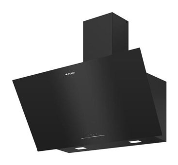 Arçelik ADE 904 S 500 W 410 m3/h 60 cm Cam Karbon Filtreli Bacasız Duvar Tipi Damlumbaz Siyah