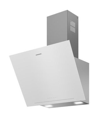 Grundig GDSP2474BW 210 W 720 m3/h 60 cm Cam Karbon Filtreli Bacasız Duvar Tipi Damlumbaz Beyaz