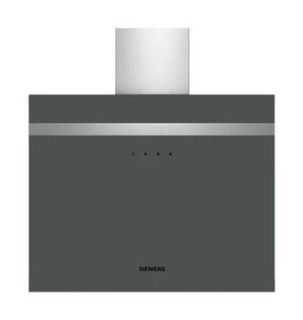 Siemens LC65FCJ00T 165 W 649 m3/h 60 cm Cam Bacalı Duvar Tipi Damlumbaz Gümüş