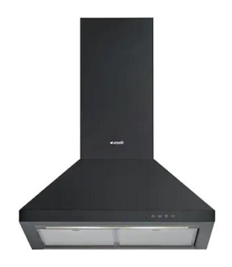 Arçelik P 27 YS 400 m3/h 60 cm Cam Karbon Filtreli Bacasız Duvar Tipi Damlumbaz Siyah