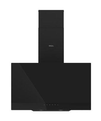 Regal AD 609112 SC 640 m3/h 60 cm Cam Bacalı Duvar Tipi Damlumbaz Siyah