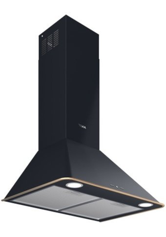Teka DOS 60.2 AT 180 W 603 m3/h 60 cm Cam Karbon Filtreli Bacalı Duvar Tipi Damlumbaz Antrasit