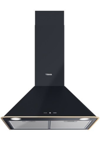 Teka DOS 60.2 AT 180 W 603 m3/h 60 cm Cam Karbon Filtreli Bacalı Duvar Tipi Damlumbaz Antrasit