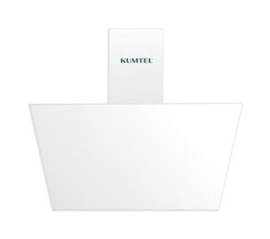 Kumtel DA6-833 100 W 450 m3/h 60 cm Cam Bacalı Duvar Tipi Damlumbaz Beyaz