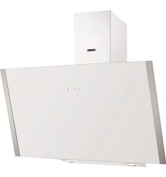 Zanussi ZHV64450WA 400 m3/h 60 cm Cam Karbon Filtreli Bacalı Duvar Tipi Damlumbaz Beyaz