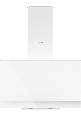 Vestel AD-63330 B 640 m3/h 60 cm Cam Karbon Filtreli Bacalı Duvar Tipi Damlumbaz Beyaz