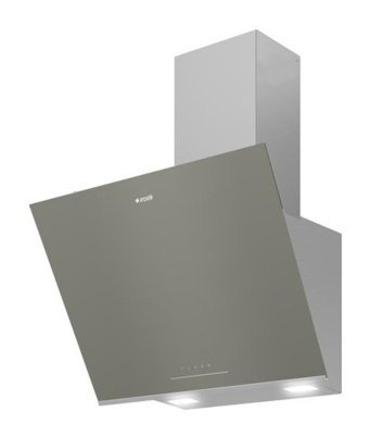 Arçelik ADE 606 - 2 G Fibona 720 m3/h 60 cm Cam Karbon Filtreli Bacasız Duvar Tipi Damlumbaz Gri