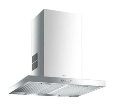 Teka DSJ 650 110 W 380 m3/h 90 cm Paslanmaz Çelik Karbon Filtreli Bacalı Duvar Tipi Damlumbaz Gri