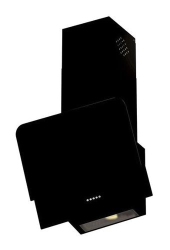 Ukinox Olive Modern 160 W 500 m3/h 59.6 cm Cam Karbon Filtreli Bacalı Duvar Tipi Damlumbaz Siyah