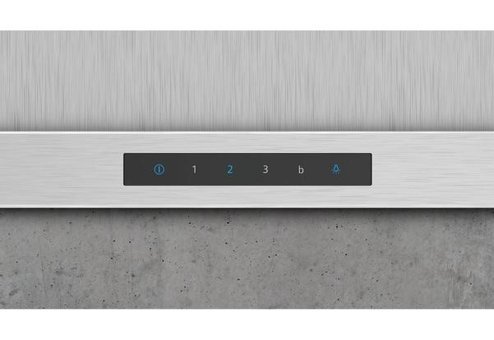 Siemens LF97BBM50 250 W 754 m3/h 90 cm Paslanmaz Çelik Bacalı Tavan Tipi Damlumbaz Gri