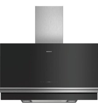 Siemens iQ700 LC97FVP60 140 W 730 m3/h 90 cm Cam Bacalı Duvar Tipi Damlumbaz Siyah